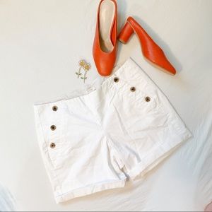 J.Crew Classic Brown Buttoned shorts